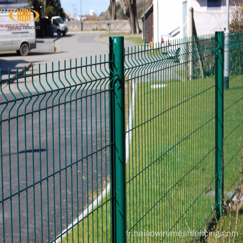 Panneaux de clôture de jardin en maille en fer sur mesure